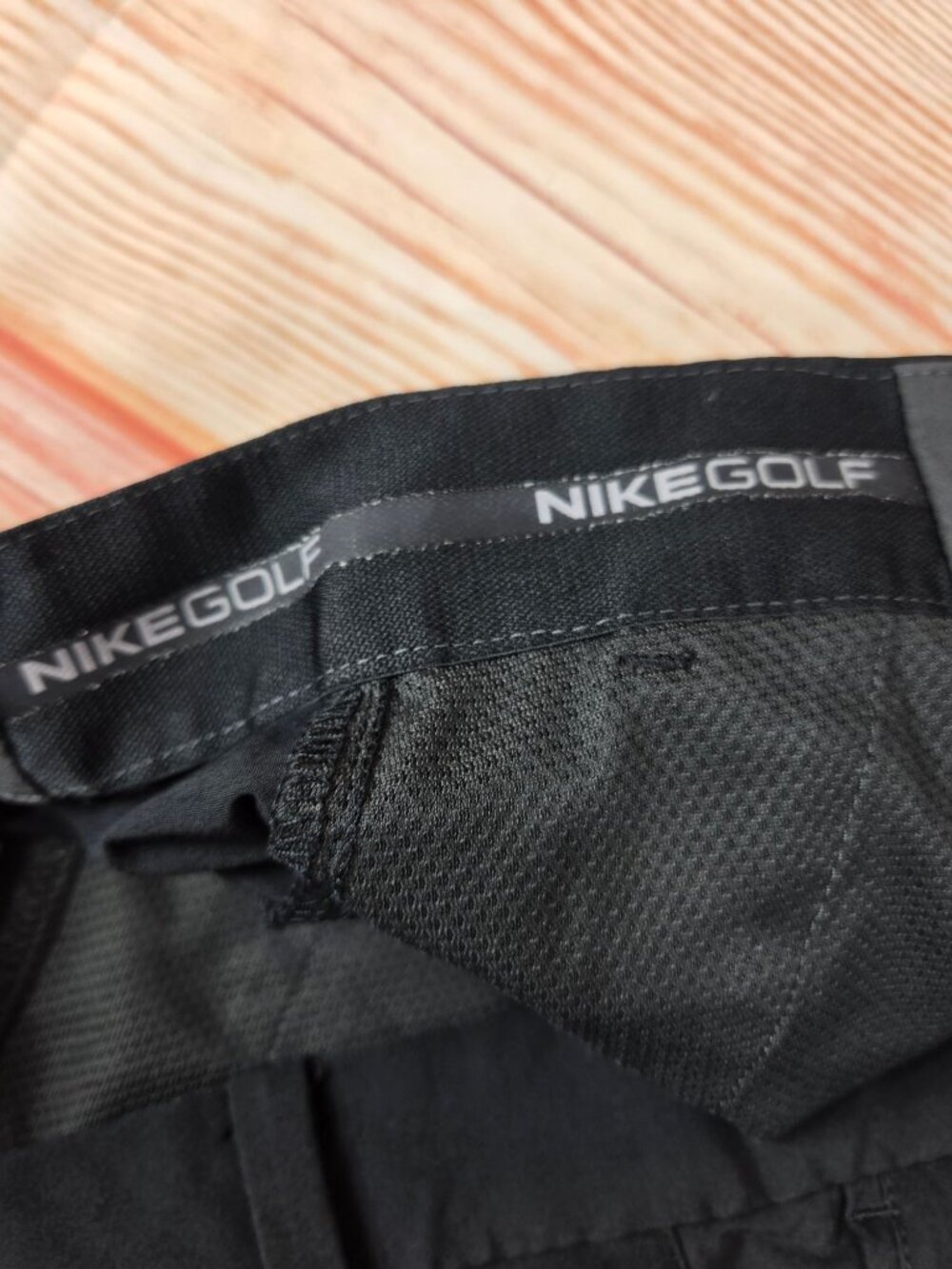 Nike Golf Tour Performance Dri-Fit Mens Black Pants 36x30 - Picture 9 of 11